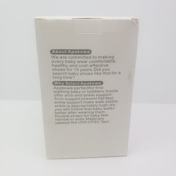 NEW Apakowa Toddler Girls Size EU 24 US 8 Pink Closed Toe Fisherman Sandals - Picture 9 of 9